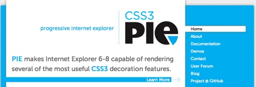 CSS3 PIE